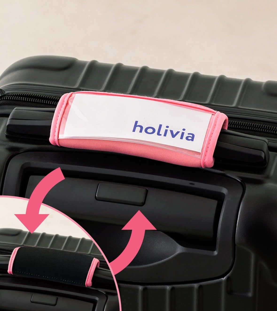 🇯🇵 Direct from Japan: 3COINS 2-in-1 Multi-functional Luggage Handle Pressure-reducing Cover 🧳✨