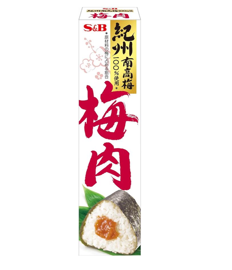 🇯🇵 日本直送 S&B 紀州南高梅 管狀梅肉醬 / 紫蘇梅醬 🌸🥢 40g