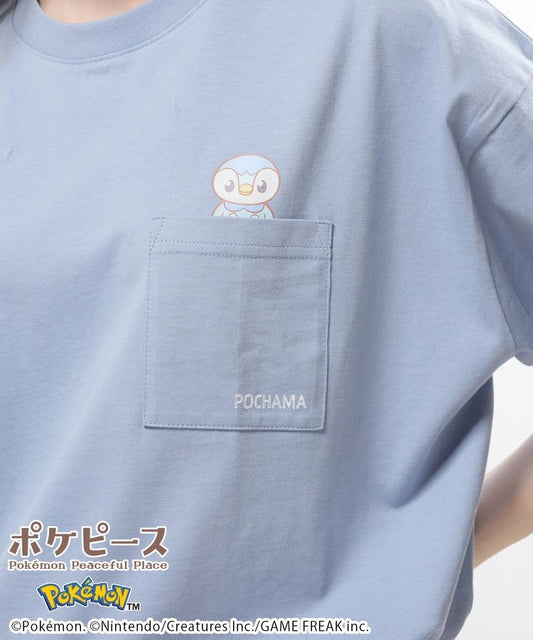 🇯🇵 日本直送 Honeys x Pokemon Peaceful Place Pocket Tee 👕✨