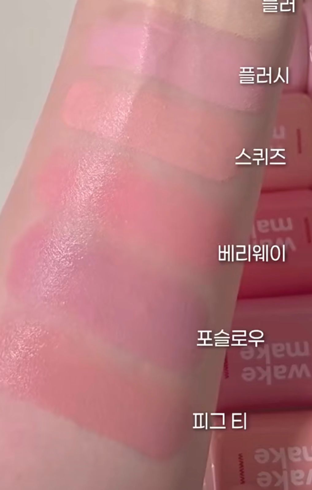 🇯🇵Direct from Japan: Korea WAKEMAKE Shaking Blurring Cheek