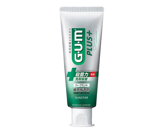 🇯🇵 Direct from Japan - Sunstar G・U・M PLUS Periodontal Care Toothpaste Herbal Mint Flavor 🌿🦷 120g