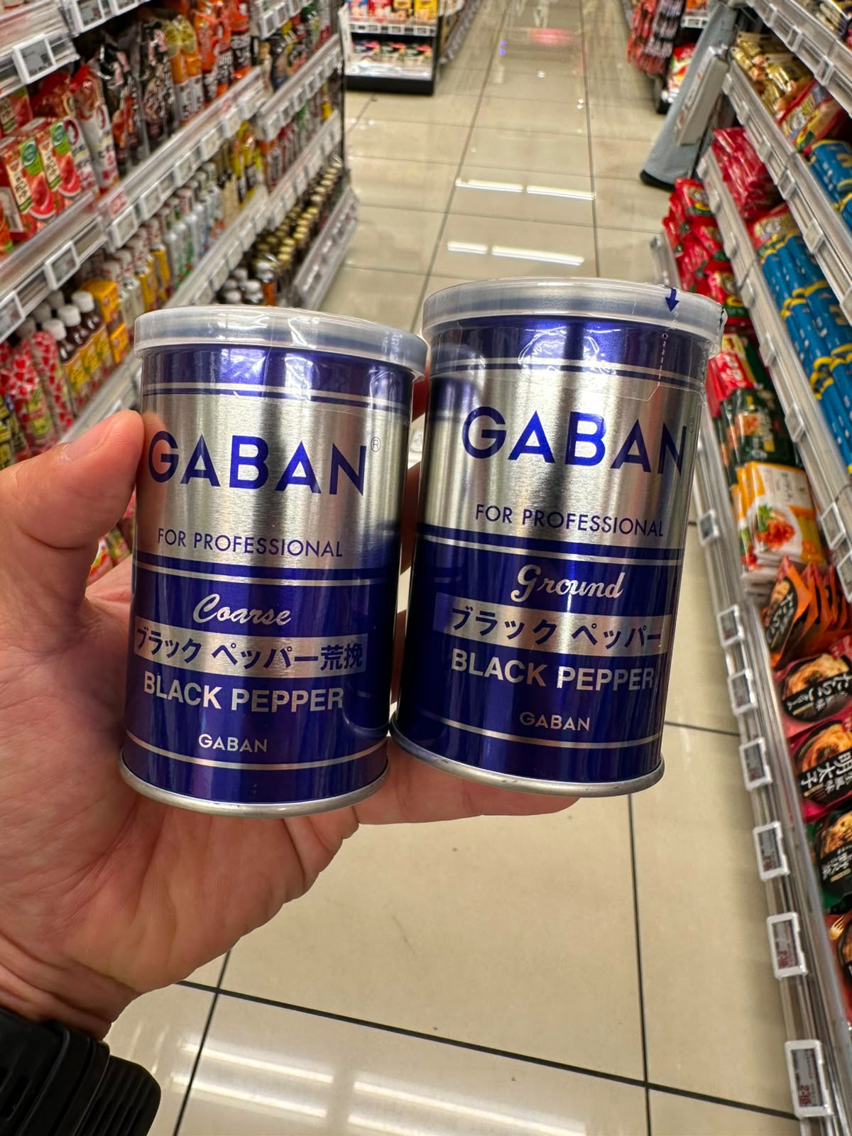 🇯🇵 日本直送 GABAN 專業級黑胡椒罐裝 70g