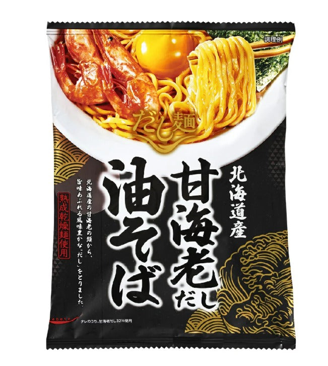 🇯🇵 日本直送 Kokubu tabete 高湯麵 北海道產甘海老高湯油拌麵（北海道産甘海老だし油そば）🍜🦐✨ 100g