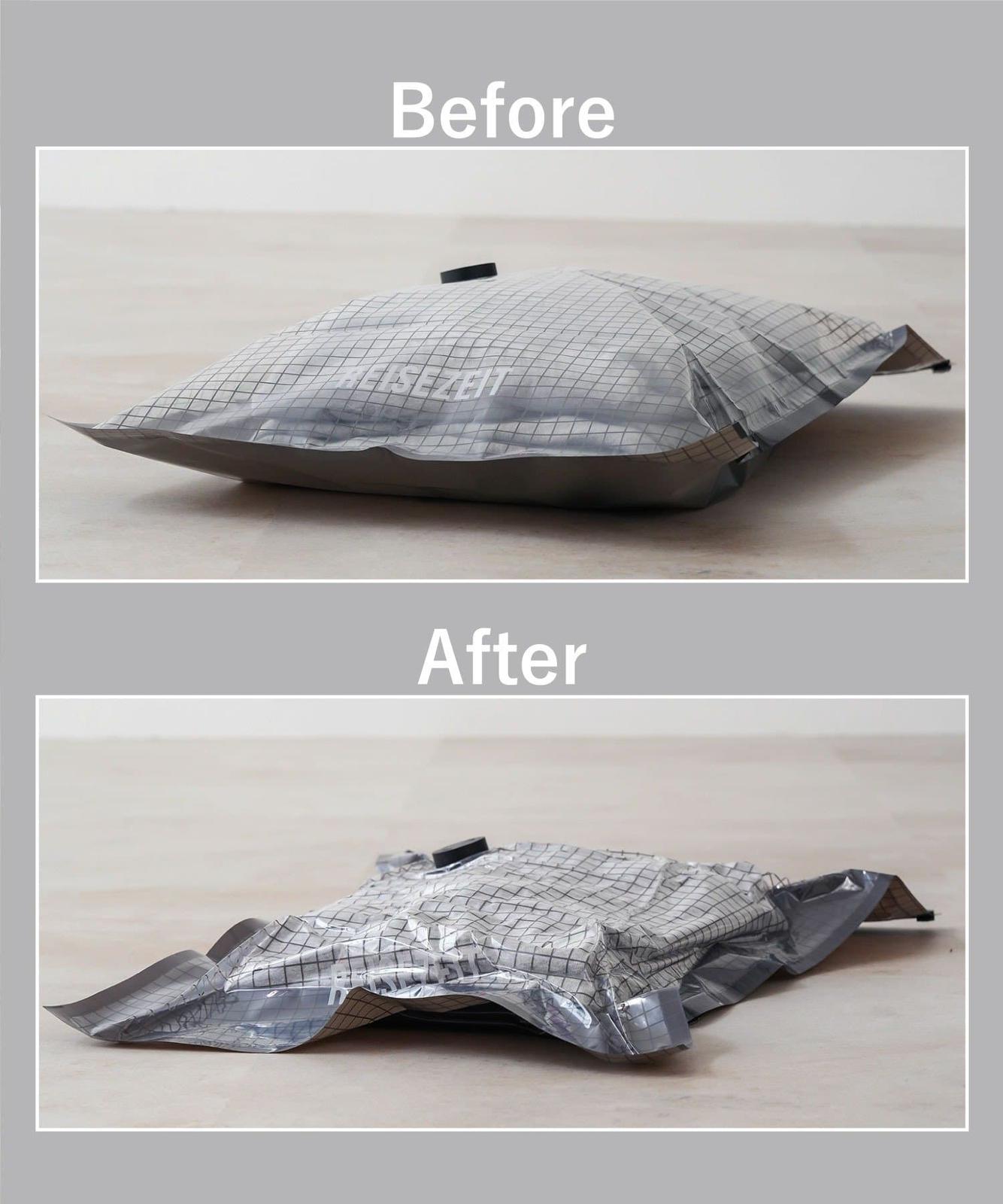 🇯🇵 Direct from Japan: 3COINS Portable Automatic Vacuum Compressor / Compression Bag🎒✨