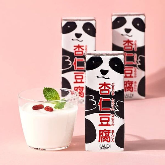 🇯🇵 Japan's Super Popular KALDI Panda Almond Tofu 🐼🍮