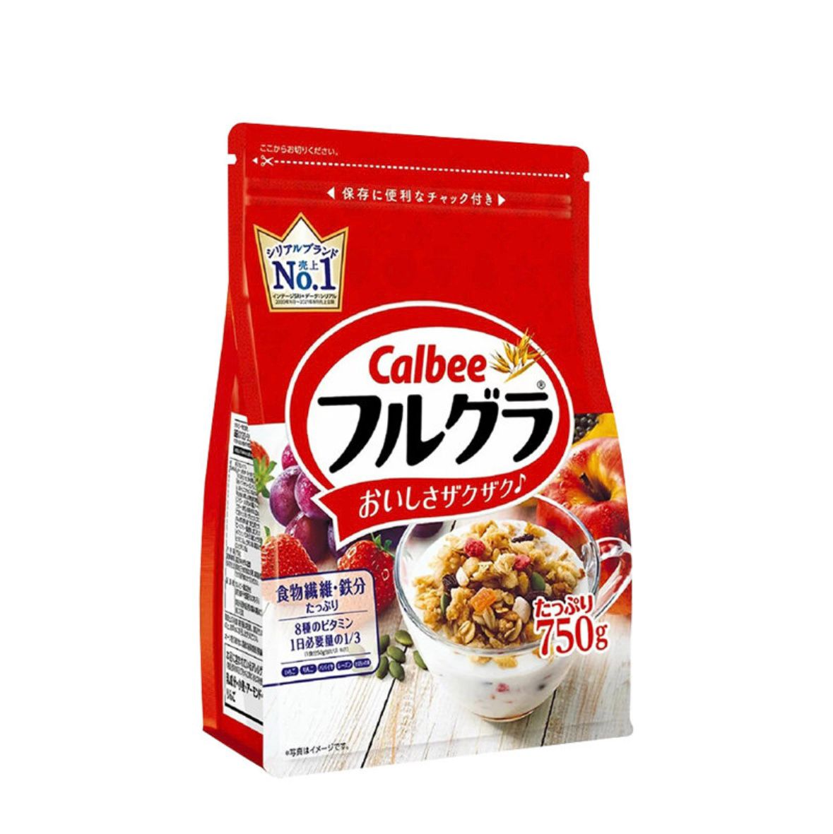 Caleb Japanese Mixed Oats and Dried Fruits 750g/650g