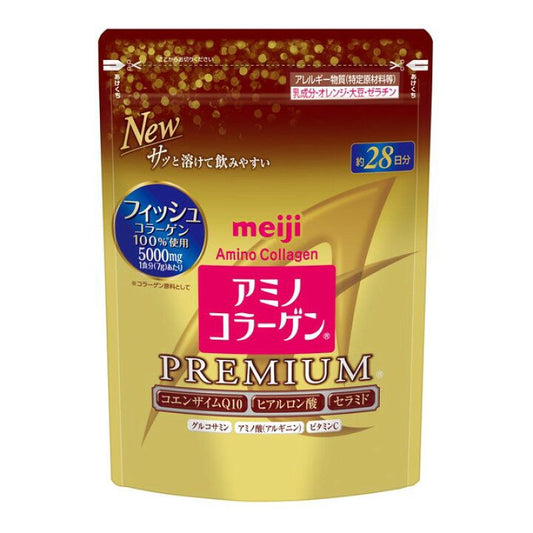 🇯🇵日本直送 Meiji Amino Collagen 明治氨基膠原蛋白Premium 196g