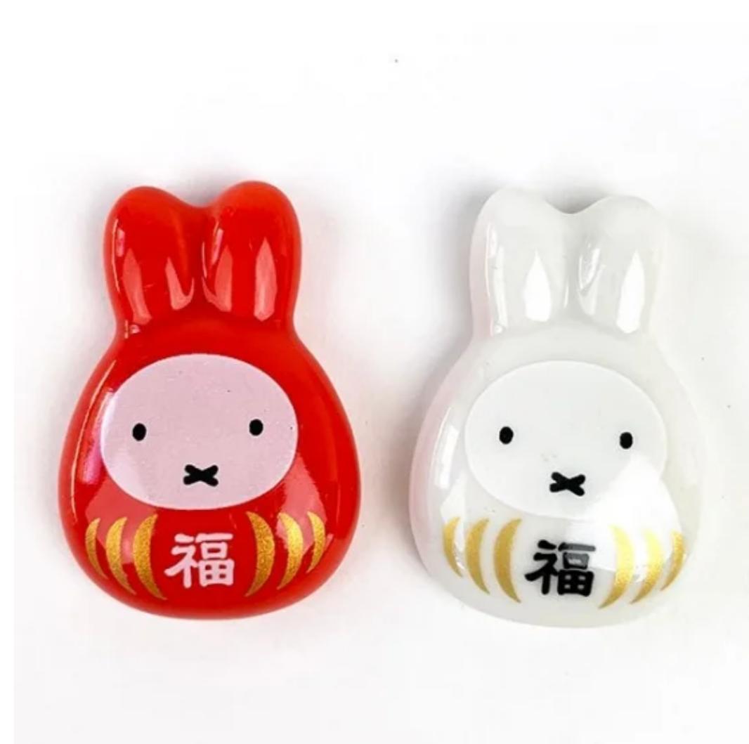 🇯🇵日本直送 這款 Miffy 達摩福氣筷架套裝 🎋🐰