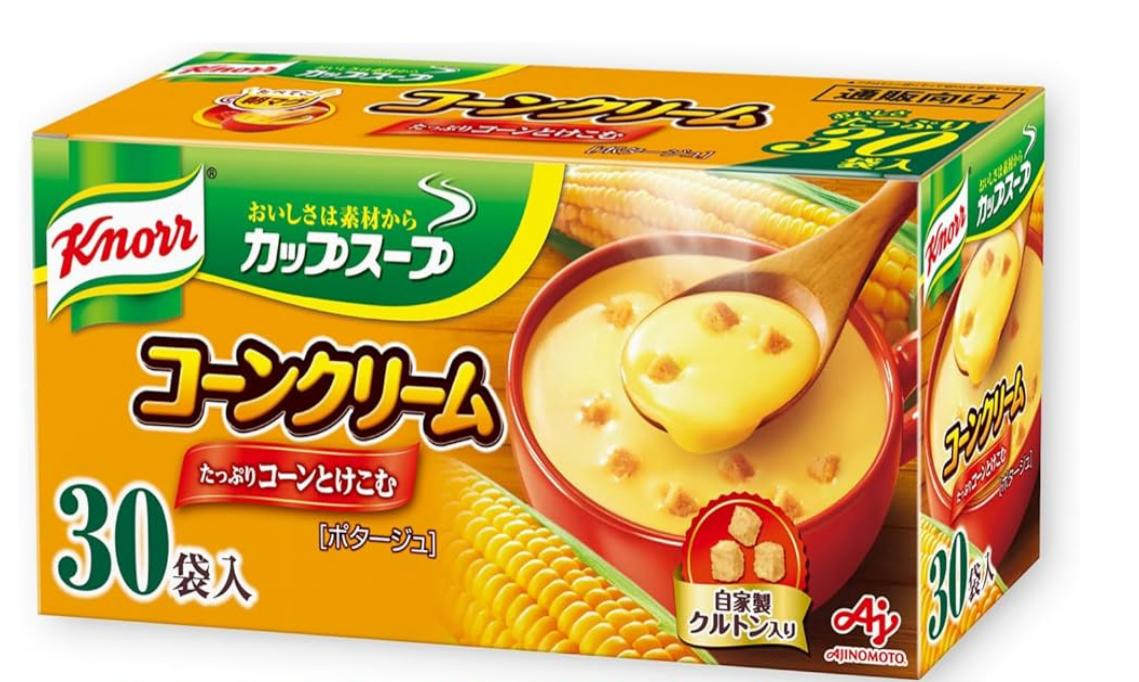 🇯🇵 Knorr Cup Soup - Corn Cream (30 bags) shipped directly from Japan🌽