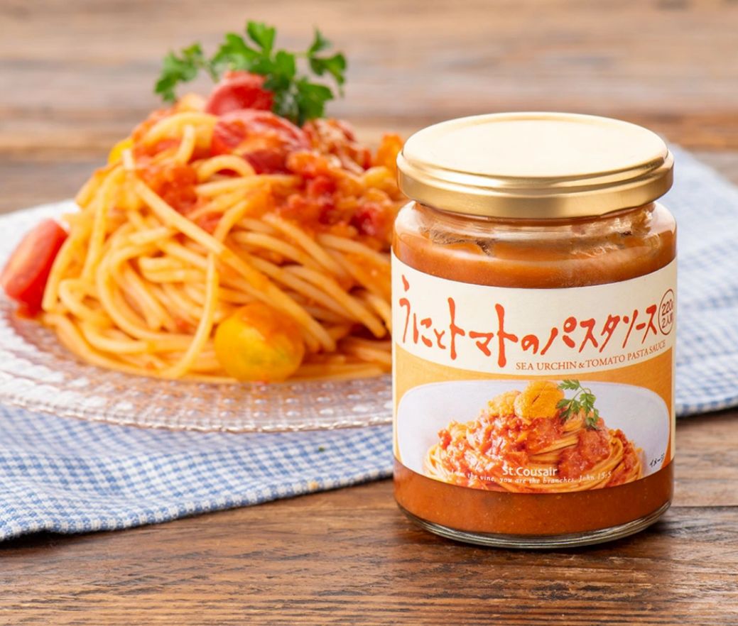 🇯🇵 日本直送 St.Cousair 海膽意粉醬 うにとトマトのパスタソース 220g（2人前）🍝🍅