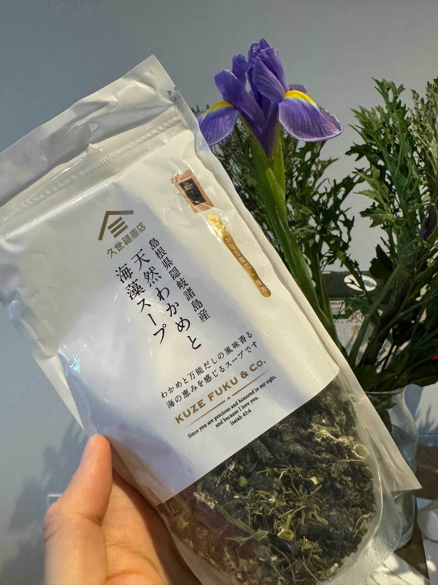 🇯🇵 Direct delivery from Japan to Kuzefuku Store Shimane Kiki Islands Natural Seaweed Seaweed 60g 🌊🌿