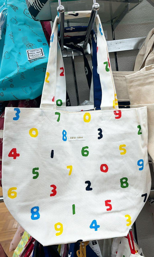 🇯🇵 日本直送｜SOU・SOU 數字圖案購物袋 👜