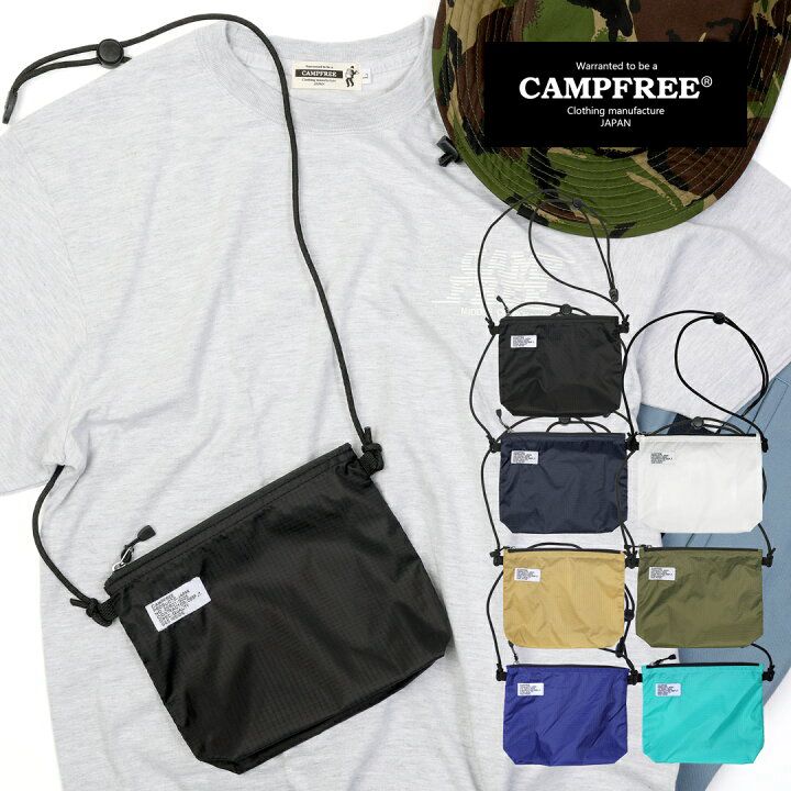 🇯🇵 日本直送 CAMPFREE 迷你防撕裂 尼龍 Shoulder Bag