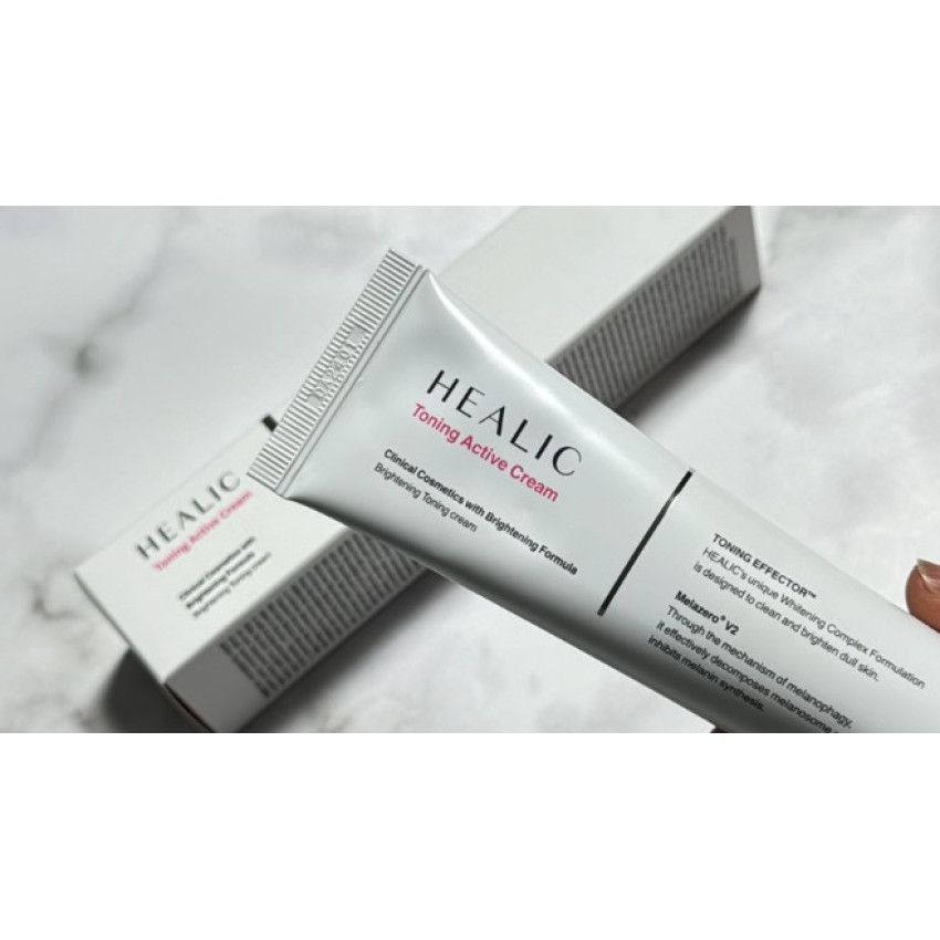 🇰🇷 韓國直送 HEALIC Toning Active Cream 水潤亮白爆水面霜 🧴✨