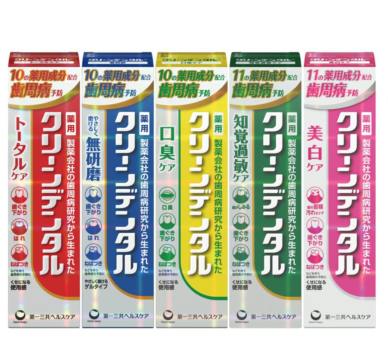 🇯🇵 日本直送 Clean Dental 藥用牙膏系列