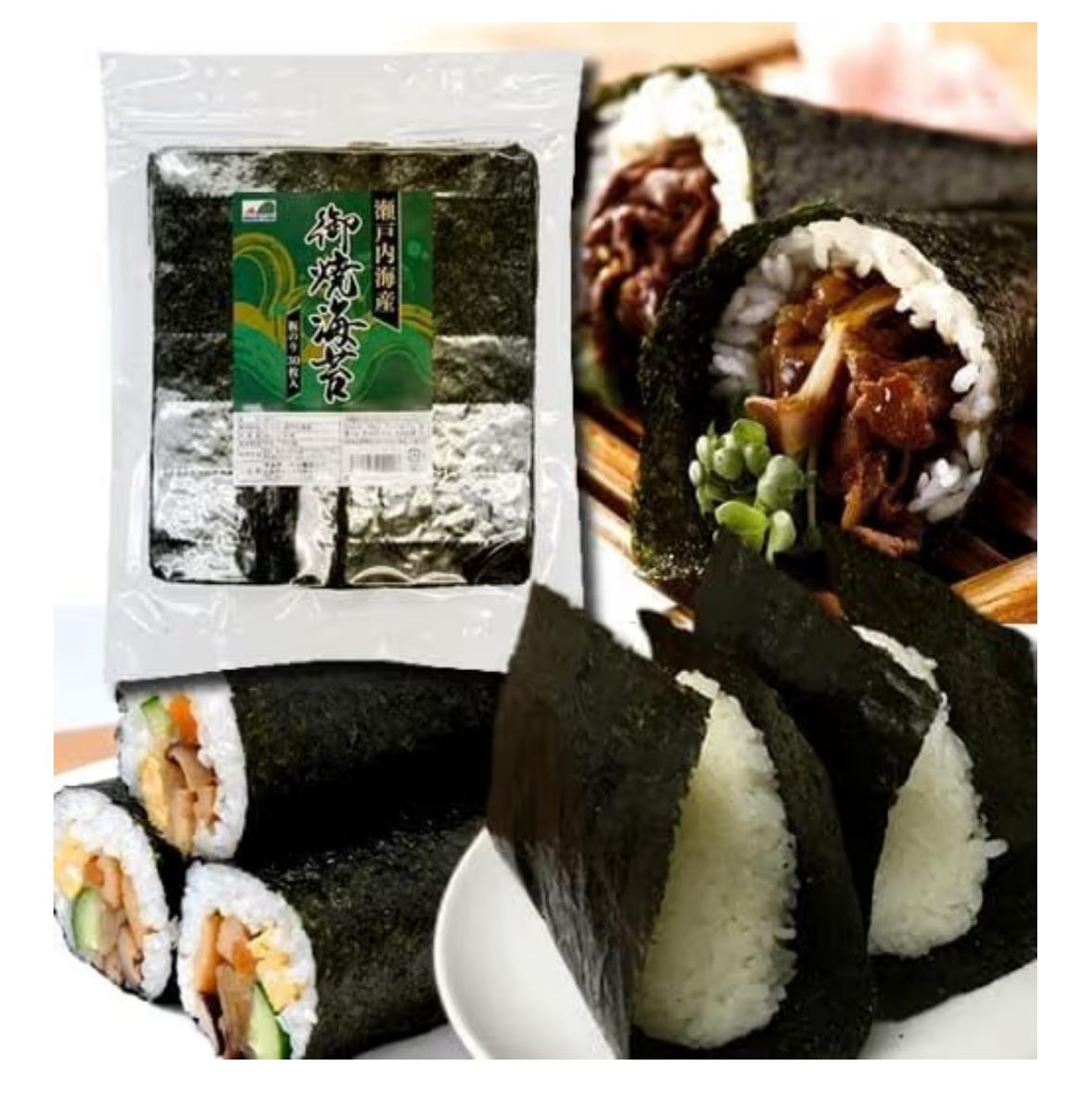 🇯🇵 Roasted nori (whole) from the Seto Inland Sea, Japan (30