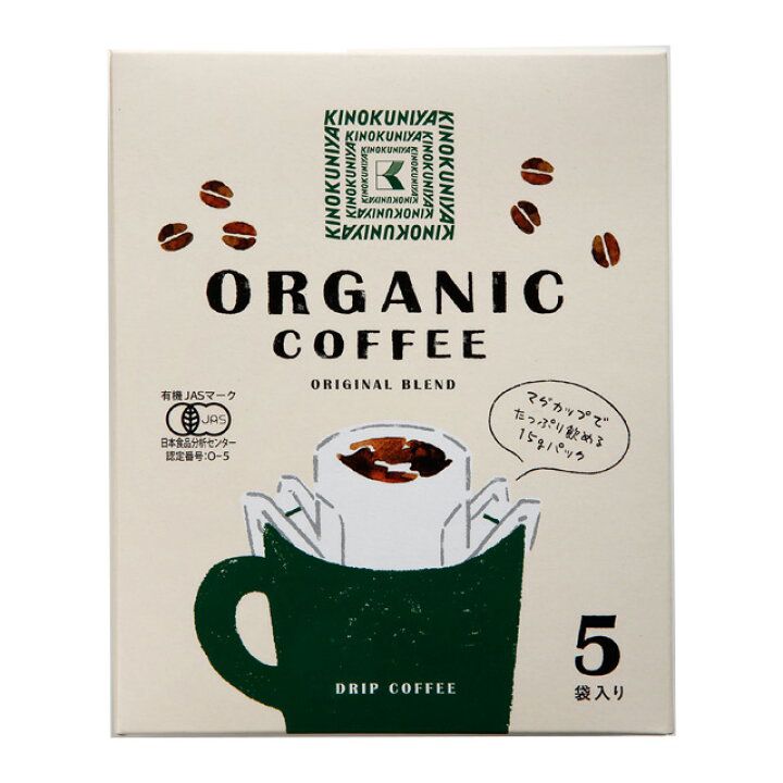 🇯🇵 Kinokuniya Organic Drip Coffee Coffee Drip Bag