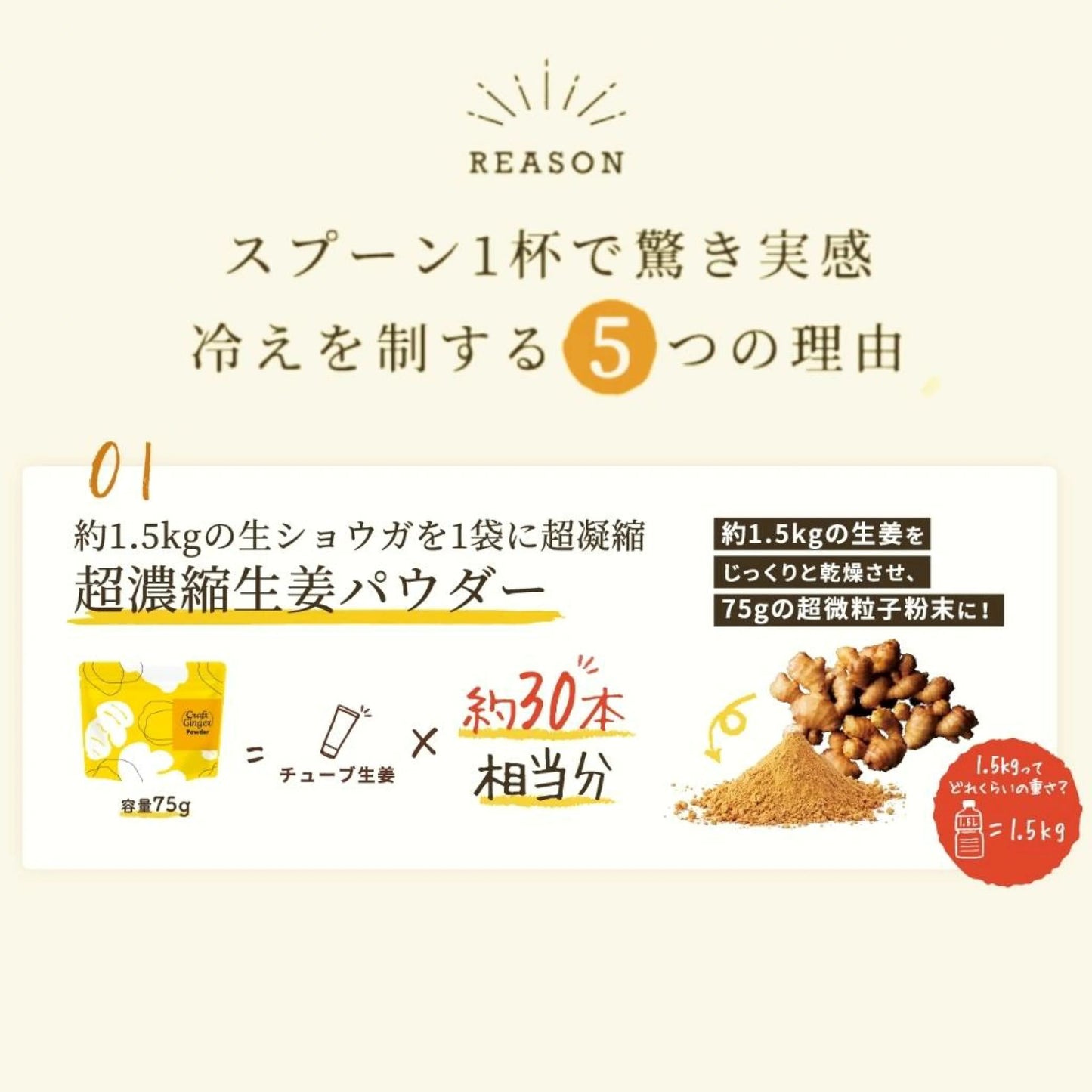 🇯🇵日本直送 Craft Ginger 生薑粉 75g